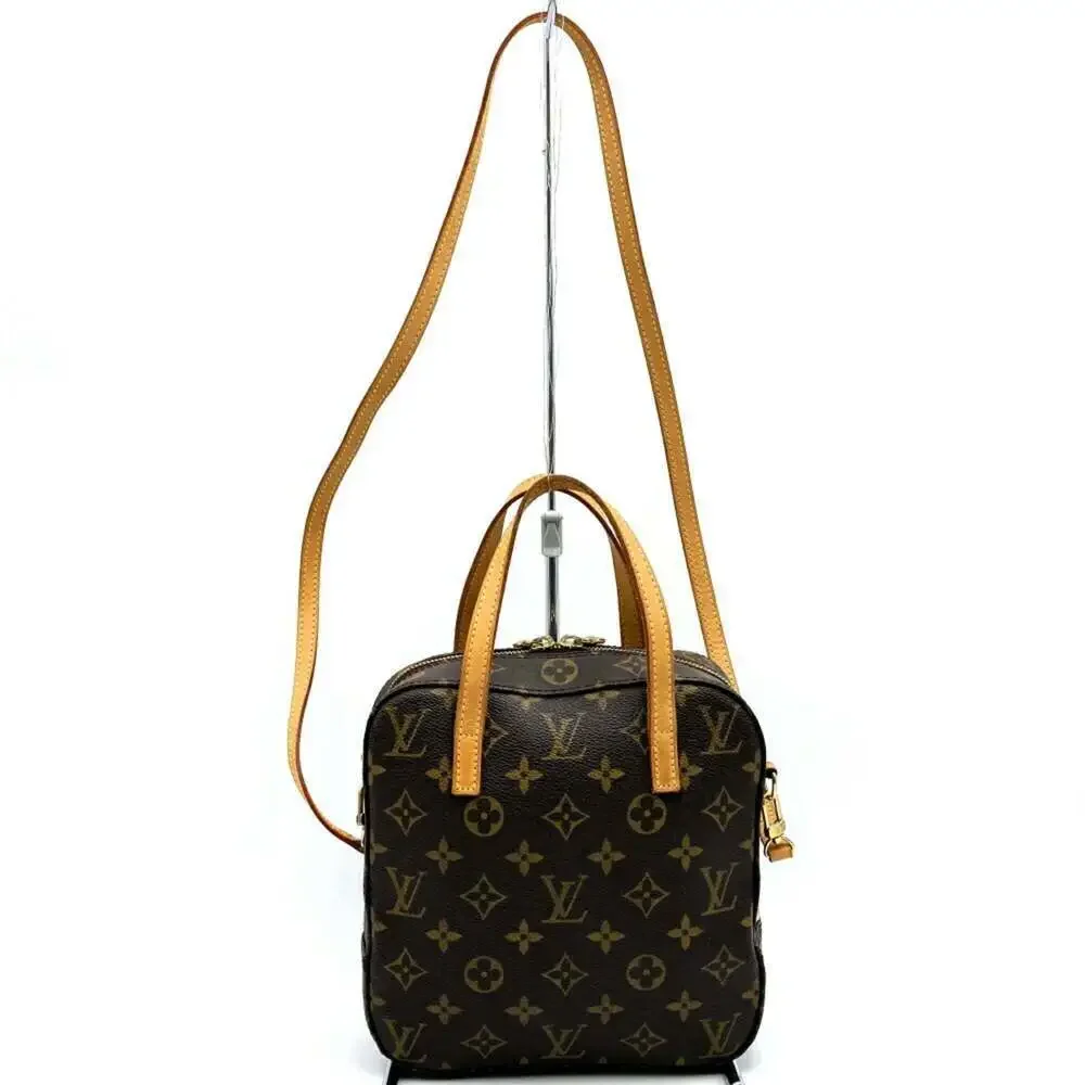LOUIS VUITTON Authentic Brown Monogram Canvas Shoulder Bag
